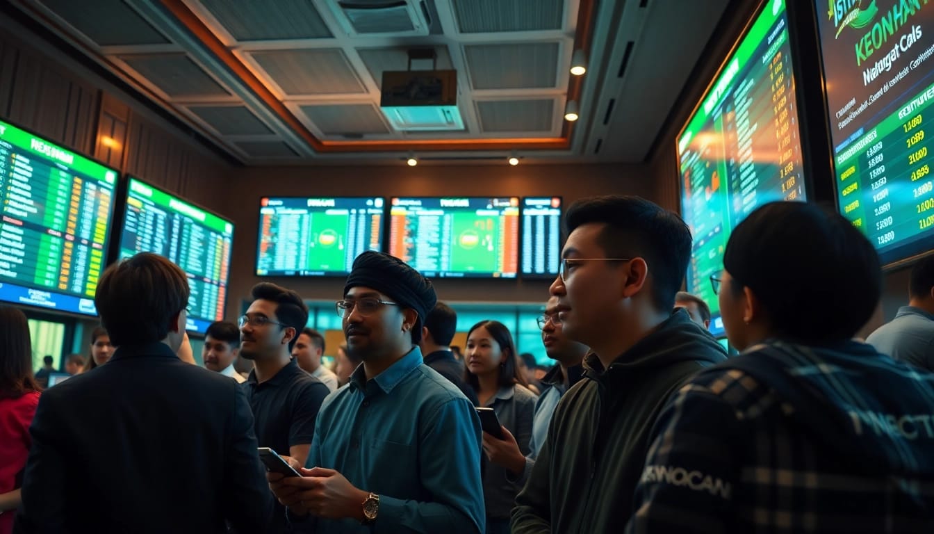 keonhacai platform showcasing live betting excitement and real-time statistics