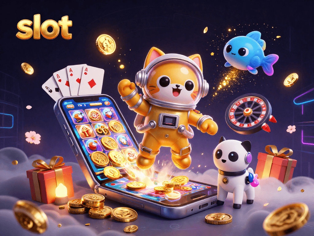 Engage in thrilling slot adventures with colorful games and dynamic characters.
