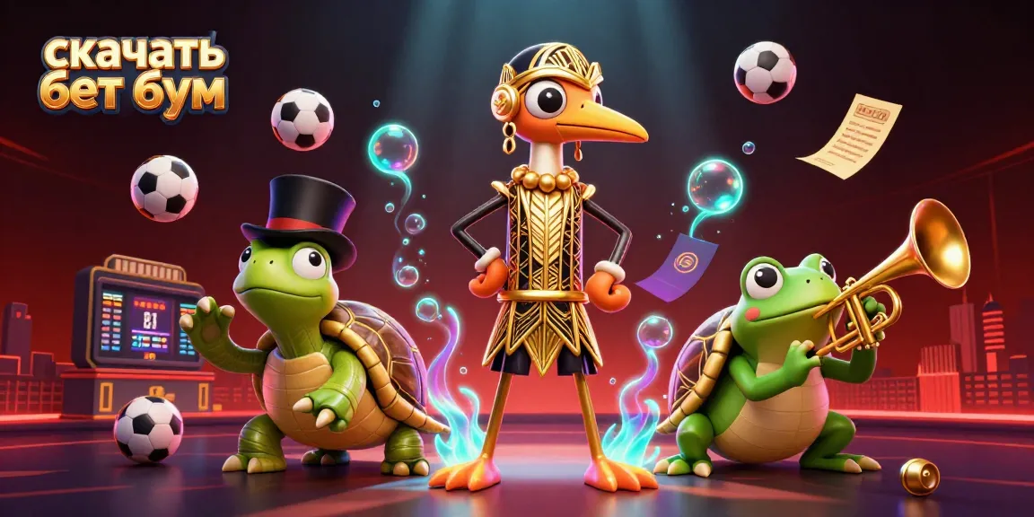 Download the sports betting app скачать бет бум with vibrant characters and action elements.