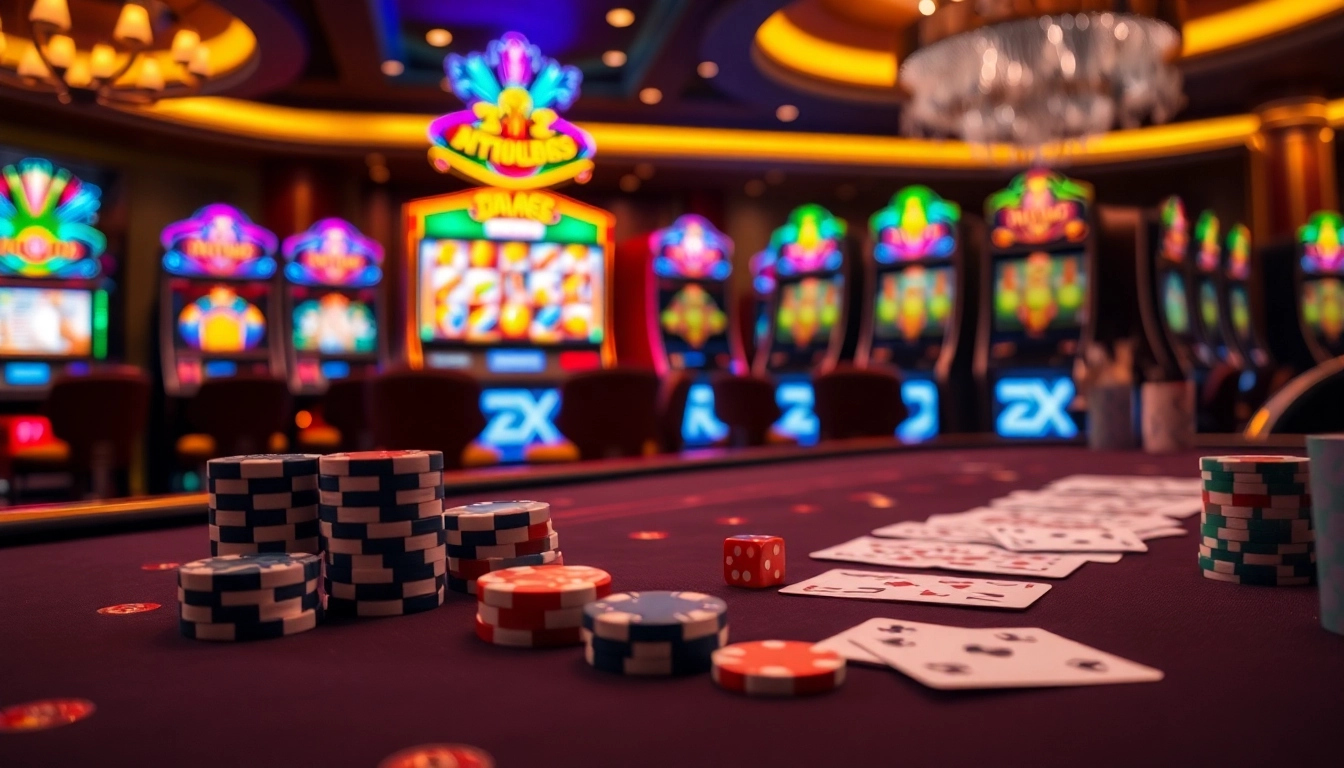 Experience the thrill of gambling with uu8888 at an upscale casino table featuring cards and chips.
