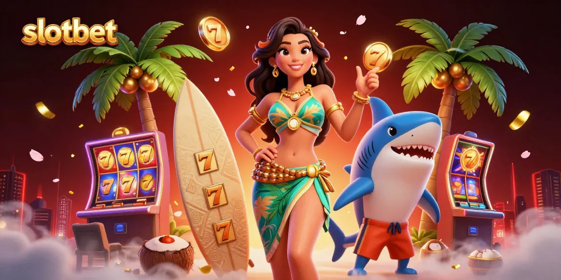 Experience the adrenaline of slotbet gaming showcased with vibrant characters and slot reels.
