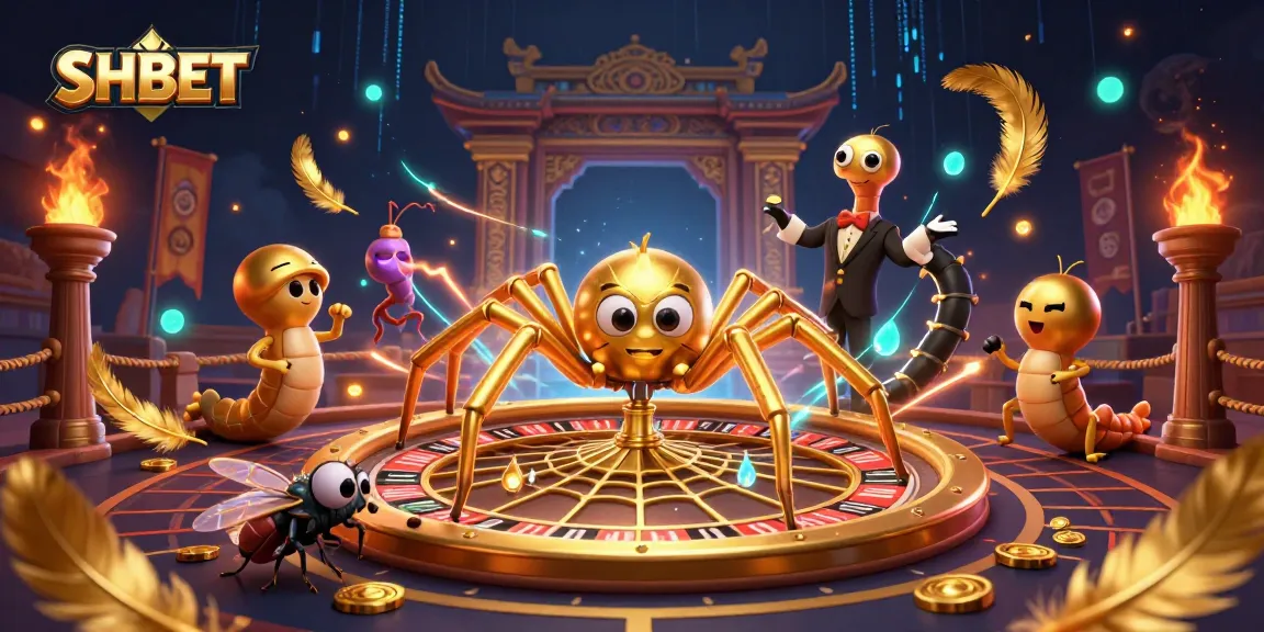 Experience exhilarating betting action at SHBET with a dynamic roulette wheel web and lively characters.