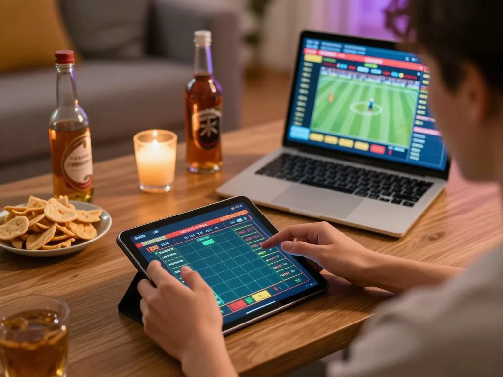 Experience live sports betting excitement at https://tr88.baby/ with a tablet in a cozy environment