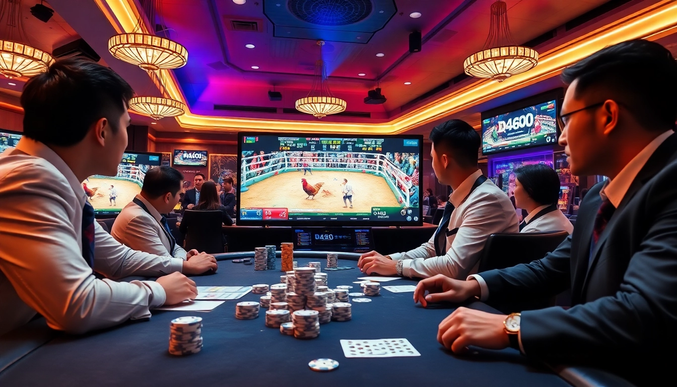 Engage with thrilling cockfighting matches on https://daga88.free/ as gamblers analyze betting odds.