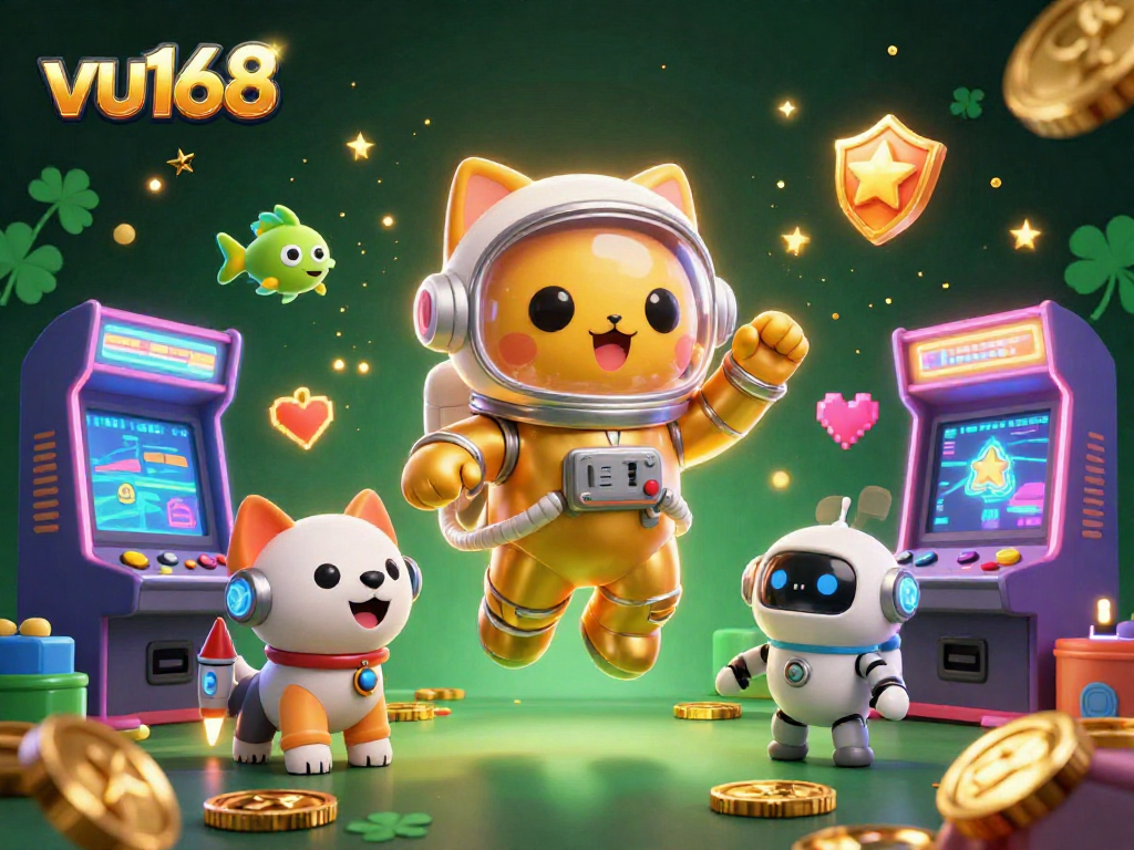 Engage with vu168 for thrilling casino adventures featuring vibrant characters and animated games.