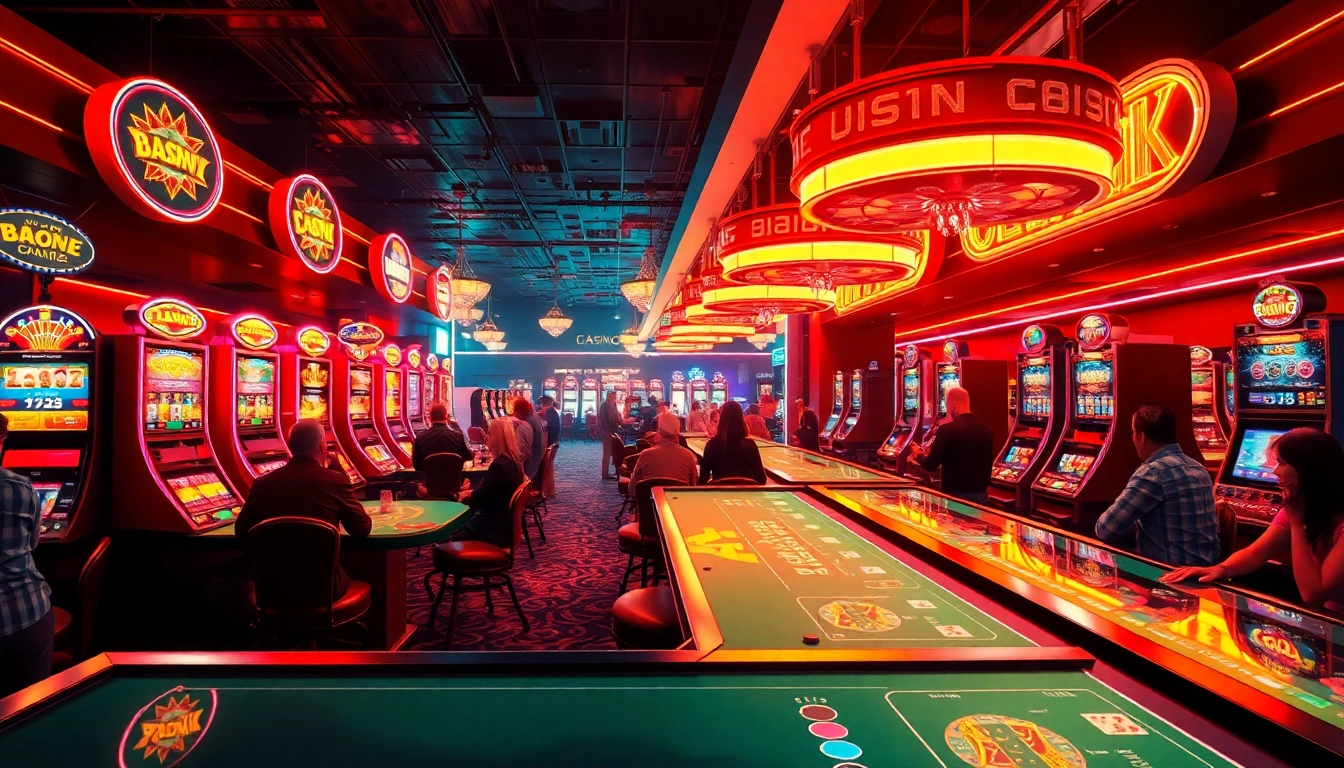 Experience the excitement of uu娛樂 in a lively casino atmosphere with vibrant gaming options.