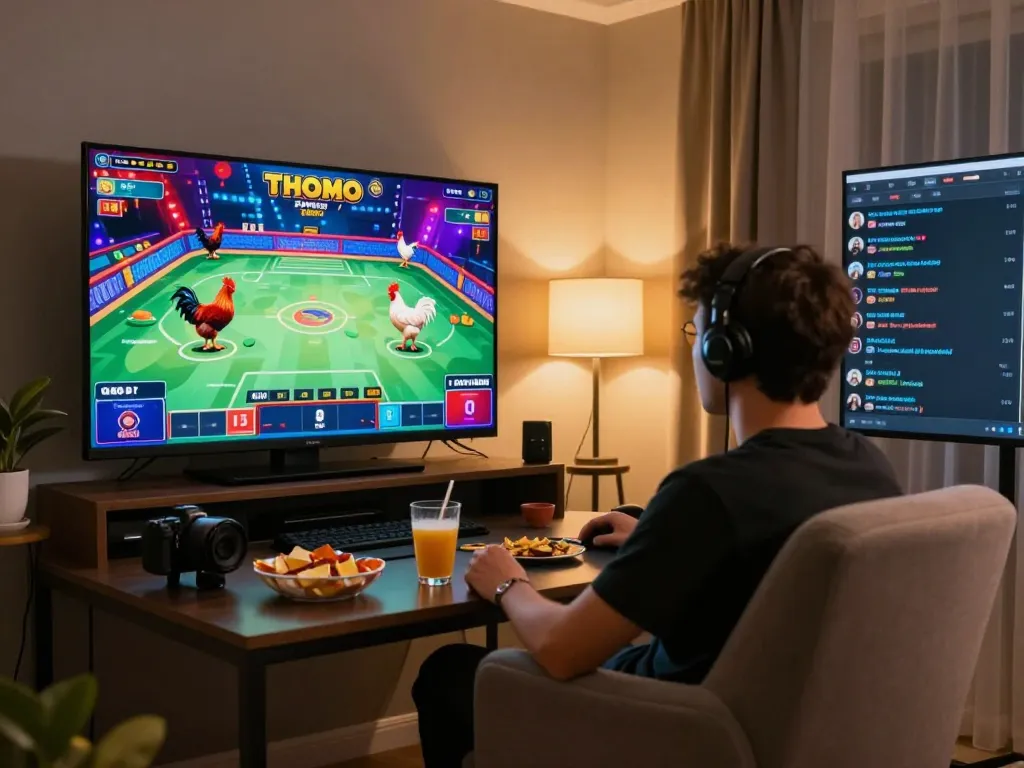 Kết nối với đá gà Thomo hôm nay trong HD tuyệt đẹp, trải nghiệm các trận đấu trực tiếp từ ngôi nhà ấm cúng của bạn.