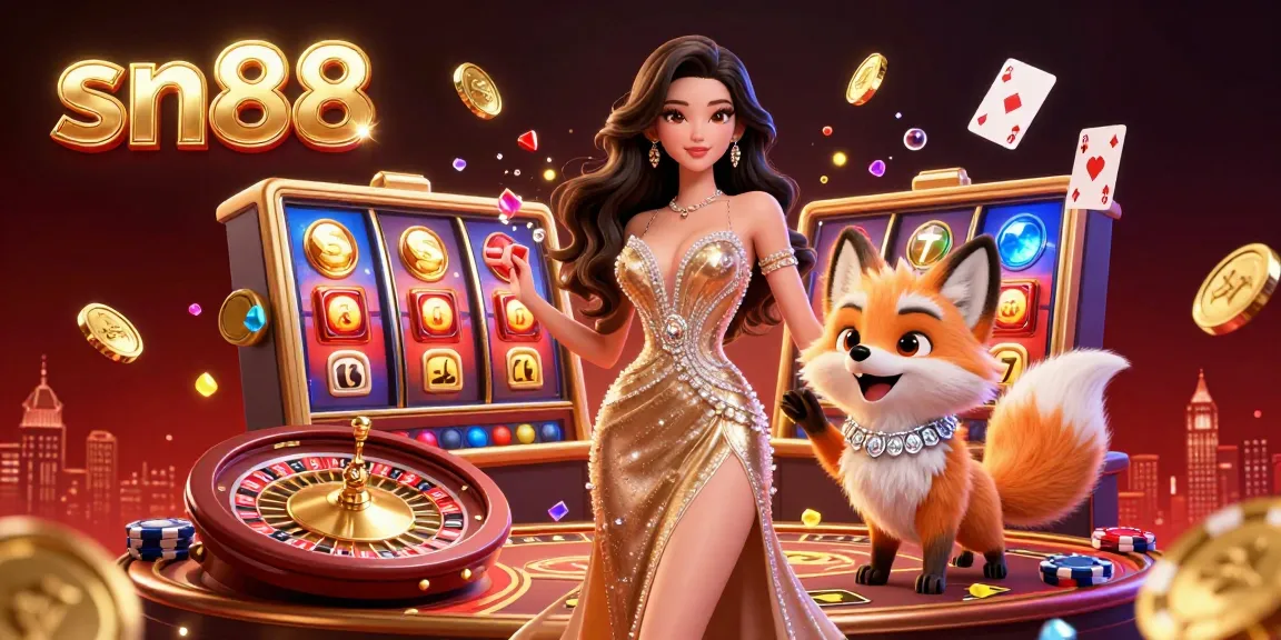Play exciting games at sn88 with vibrant slot reels and a stunning atmosphere filled with charm.