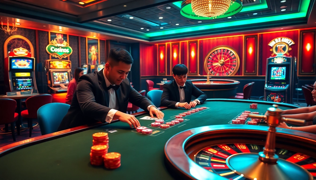 Experience high-stakes excitement at PG88 with professional players and elegant casino tables.