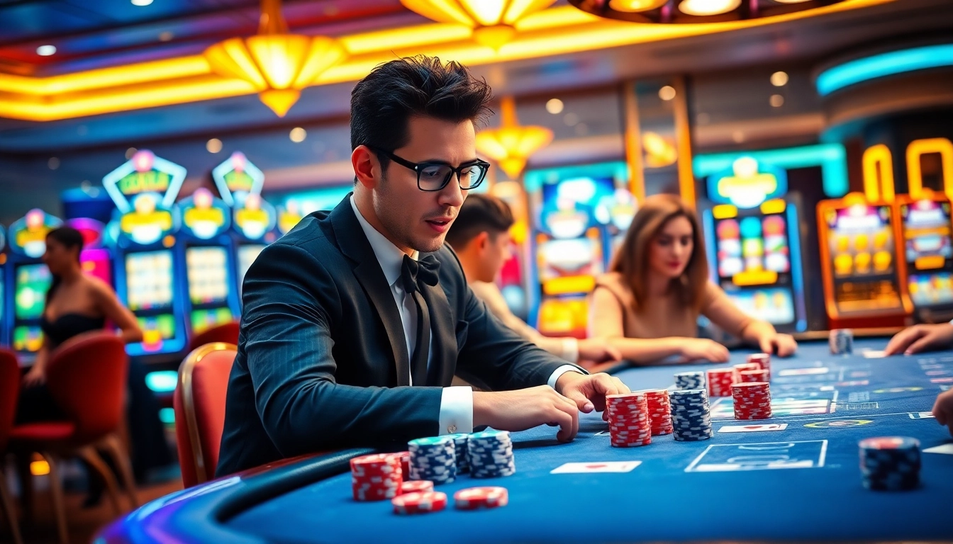 Experience thrilling gameplay at Hay88 with engaging casino visuals and vibrant gaming elements.