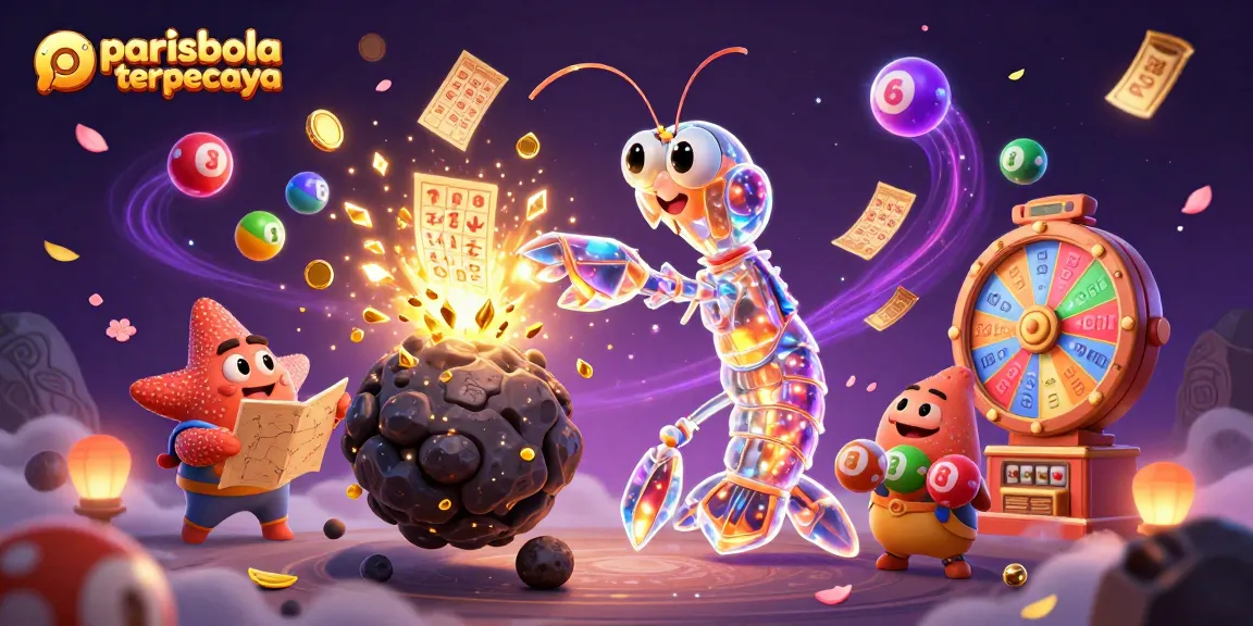 Experience the excitement of parisbola terpercaya with vibrant lottery scenes bursting with gems and golden treasures.