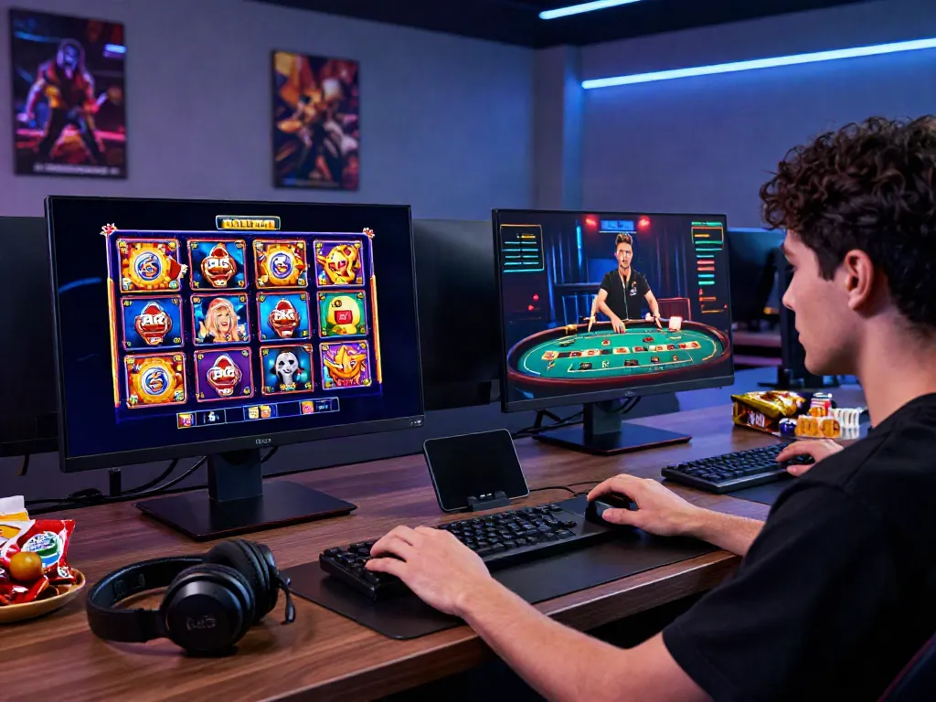 A80 online gaming platform dynamic gaming scene with immersive user experience