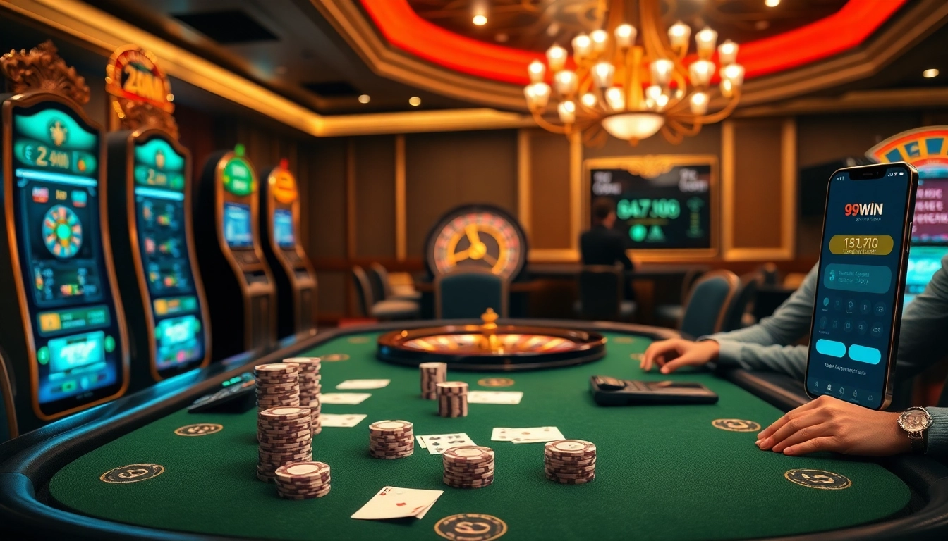 Experience luxurious poker action at 99win with vibrant gameplay and elite casino atmosphere.