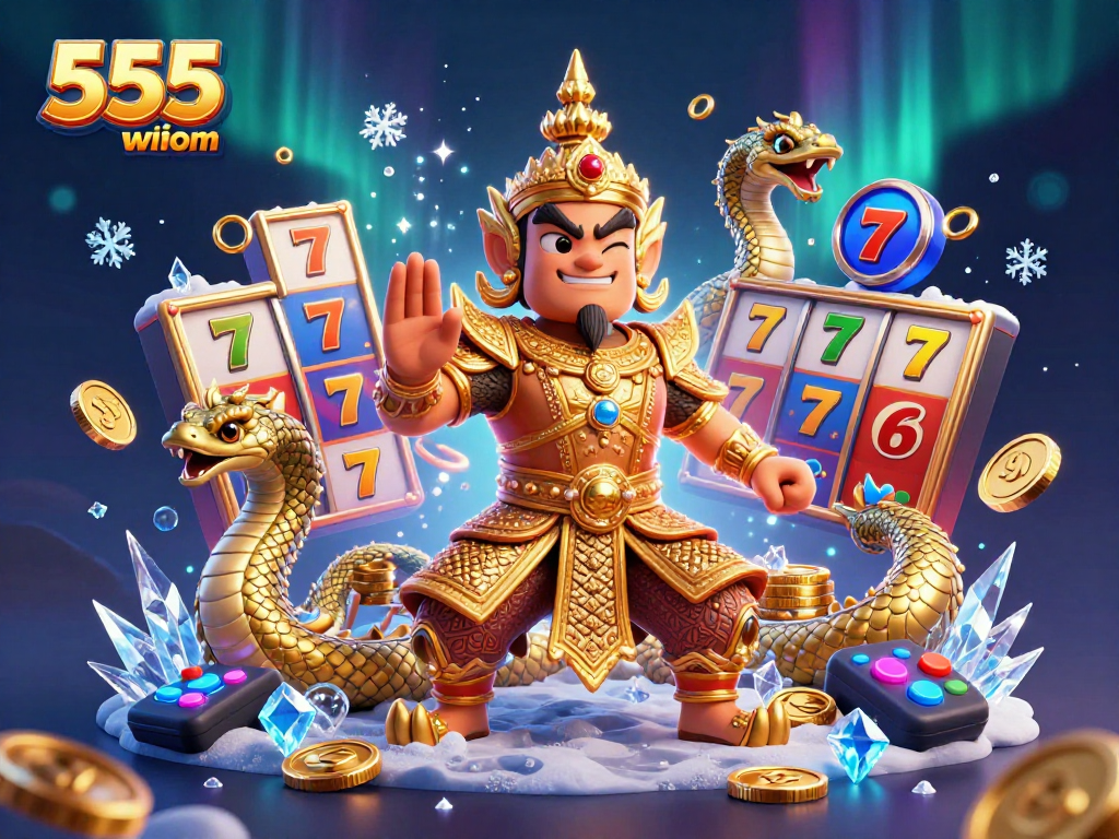 Spin and win at 555win com with vibrant slot reels and jackpot excitement!