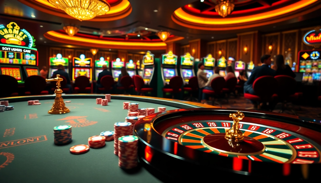 Experience the thrill of winning with thabet at a luxurious casino poker table filled with excitement.