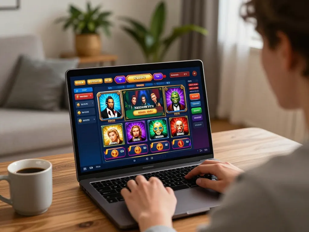 Experience online gaming at https://rr888.shopping/ with a user exploring vibrant casino options.