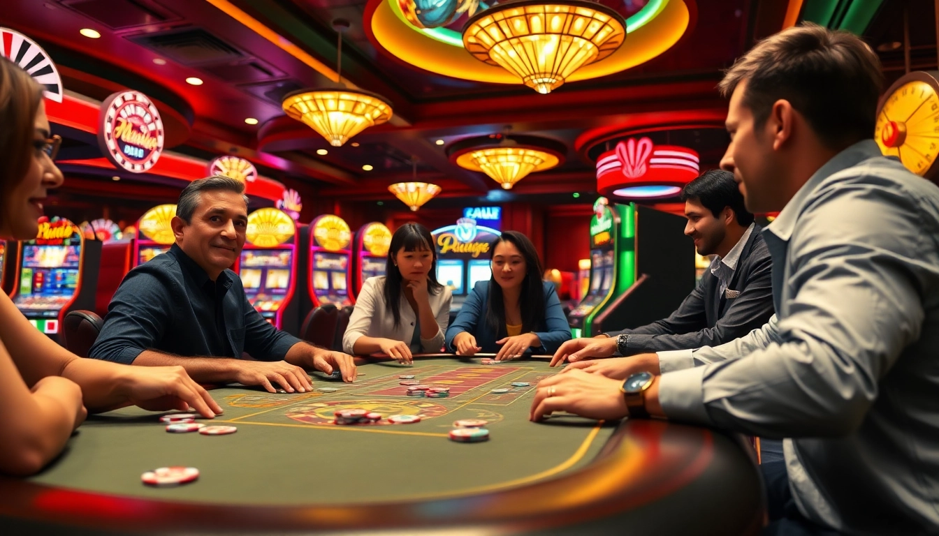 Engage in thrilling gameplay with uvip at a lively casino table full of excitement.