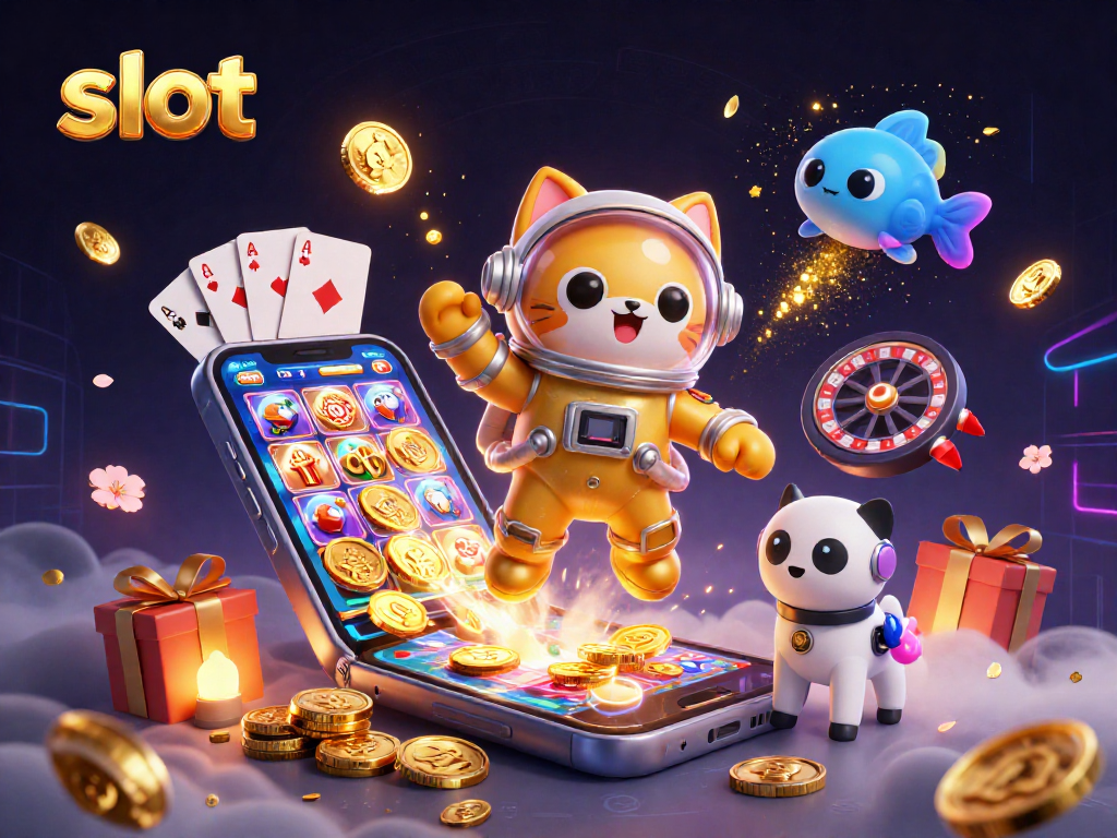 Engage in thrilling slot adventures with colorful games and dynamic characters.