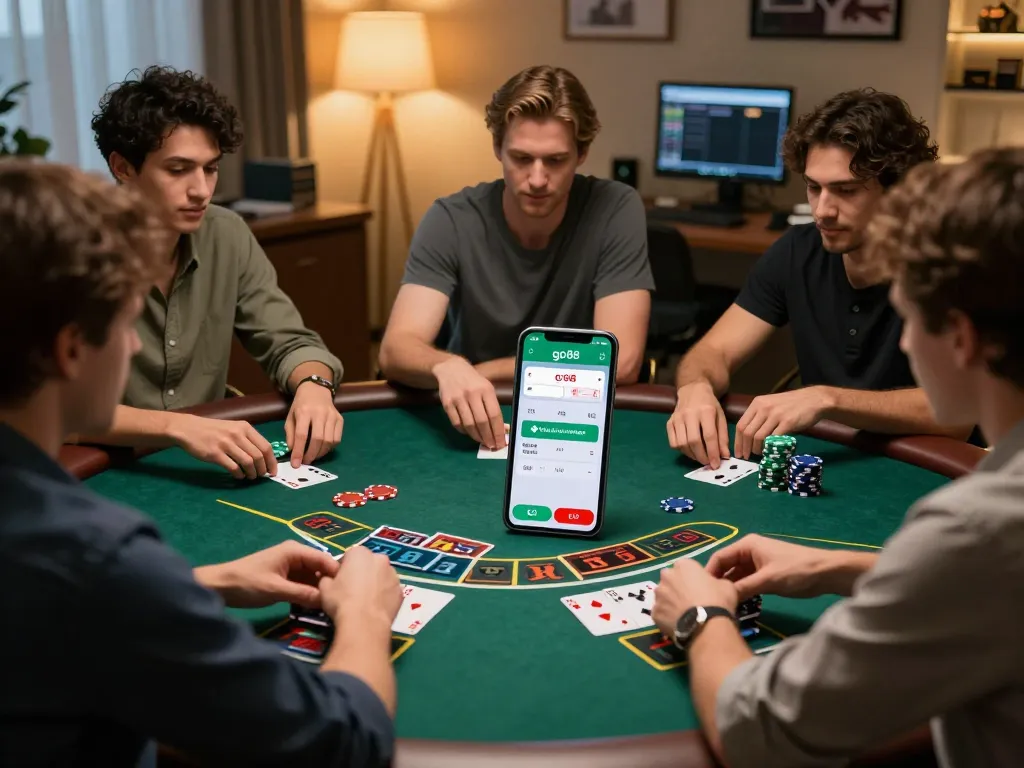 Players enjoy blackjack at home using go88 app while managing their bets effectively.