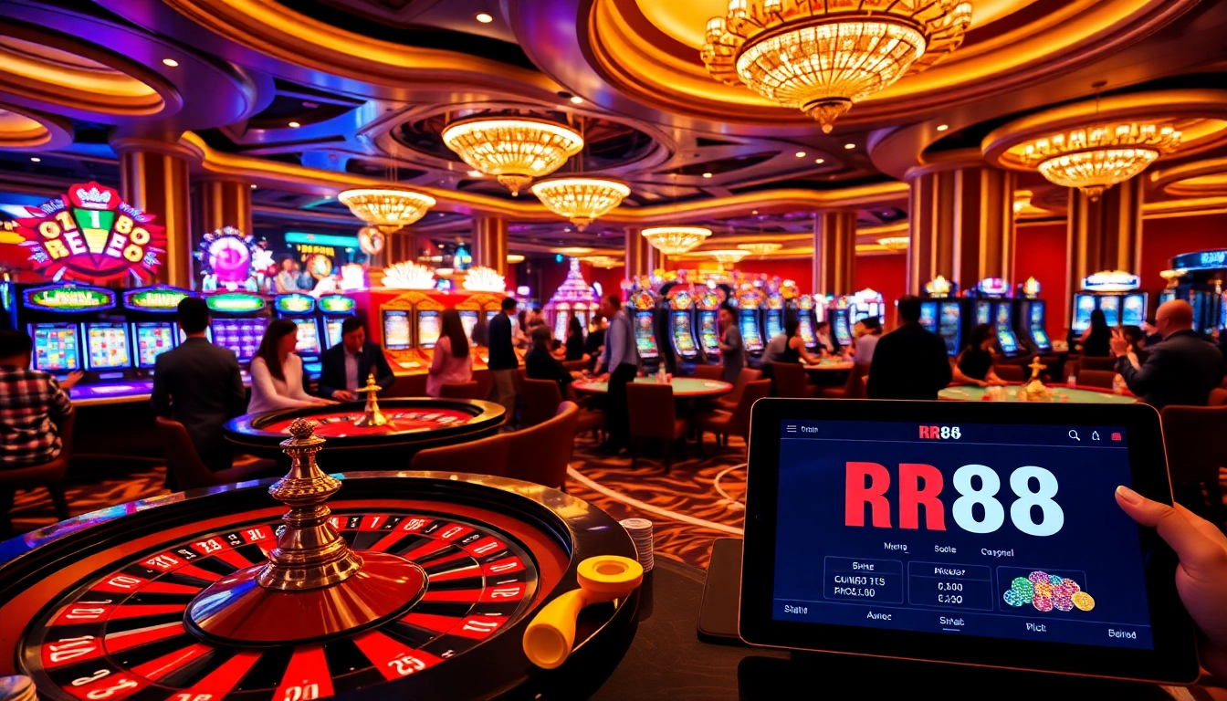 Experience high-stakes excitement at https://rr88.mov/ with vibrant casino tables and luxury gaming.