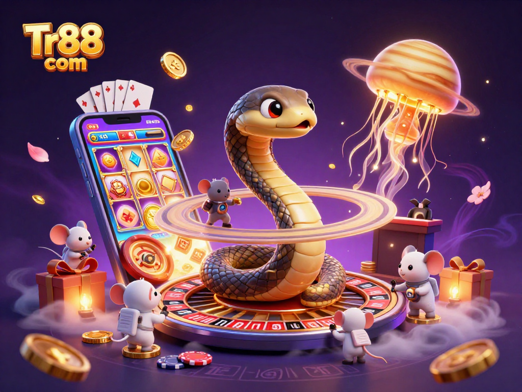 Engage in exciting bets at Tr88 com with thrilling cosmic gaming elements.