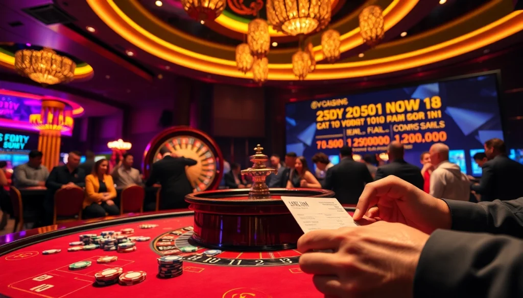 Watch thrilling 'sdy hari ini' results while playing at a luxury casino table.