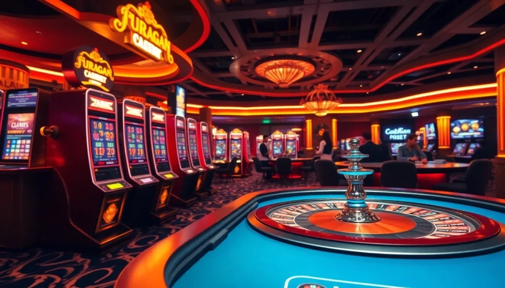 Experience thrilling gameplay at juragan77 with exciting slot machines and casino tables.