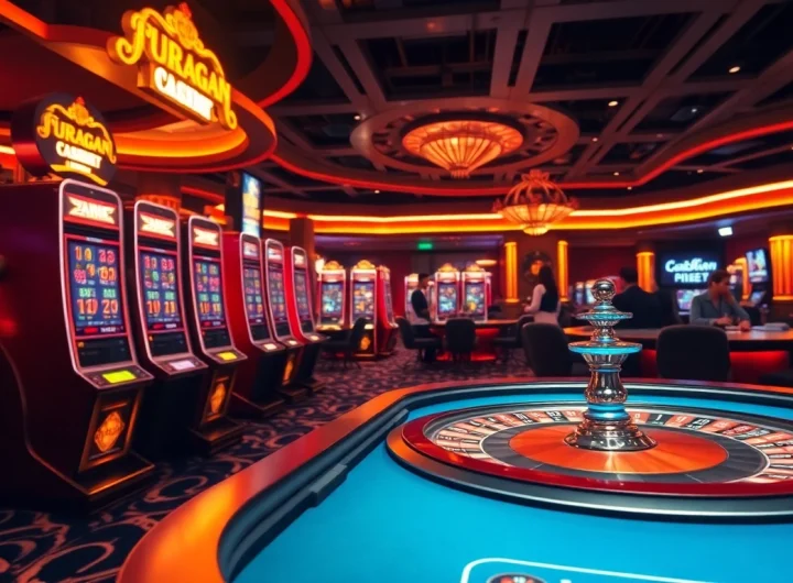 Experience thrilling gameplay at juragan77 with exciting slot machines and casino tables.