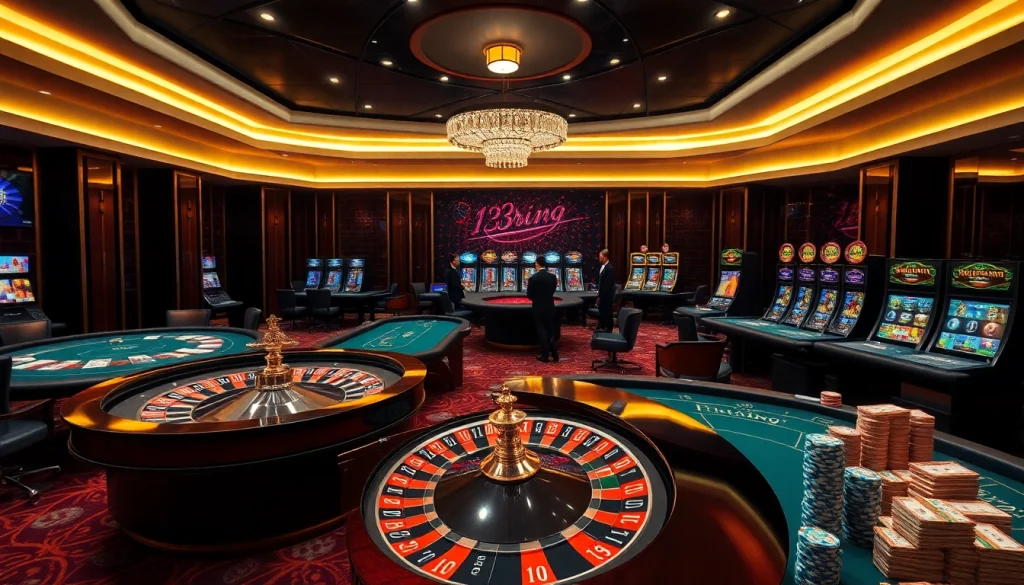 Experience the thrill of 123b.ing with luxurious casino gaming and vibrant environments.