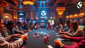 Experience the thrill of gambling with hidden wiki 2026 elements in a vibrant casino scene.