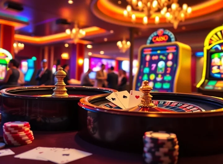 Experience the thrill of online gambling with hbbet5.art showcasing exciting casino action.