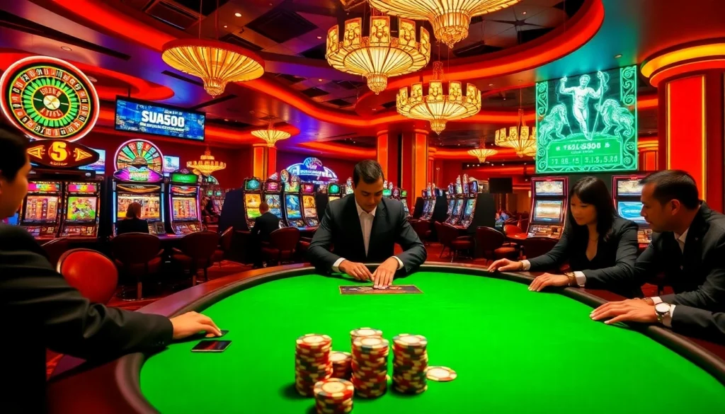 Engage in thrilling bets at the Judi Bola Resmi casino, featuring exciting games and vibrant atmosphere.