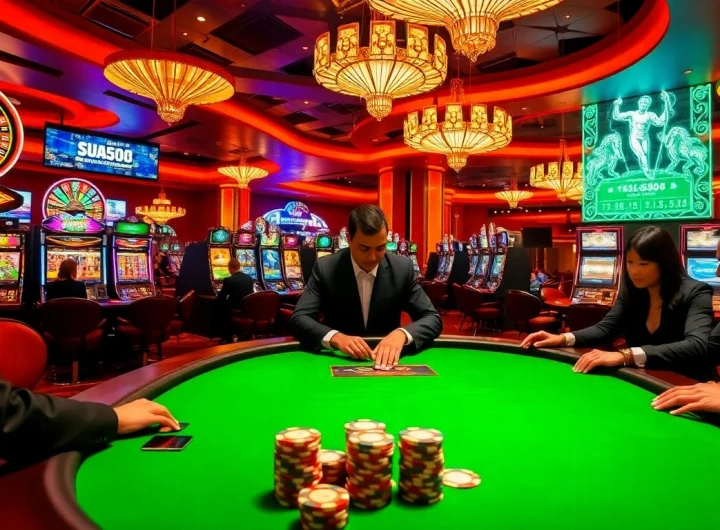 Engage in thrilling bets at the Judi Bola Resmi casino, featuring exciting games and vibrant atmosphere.