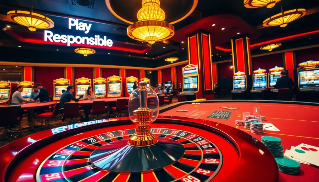 Experience the thrill of gambling at https://gg88.biz/ with a lively casino scene featuring roulette, poker, and vibrant players.