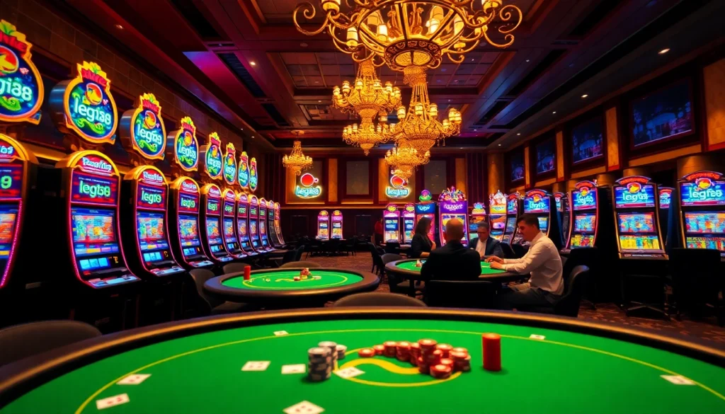 Experience thrilling wins at lego138 with vibrant slot machines and engaging poker action.