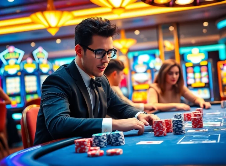 Experience thrilling gameplay at Hay88 with engaging casino visuals and vibrant gaming elements.