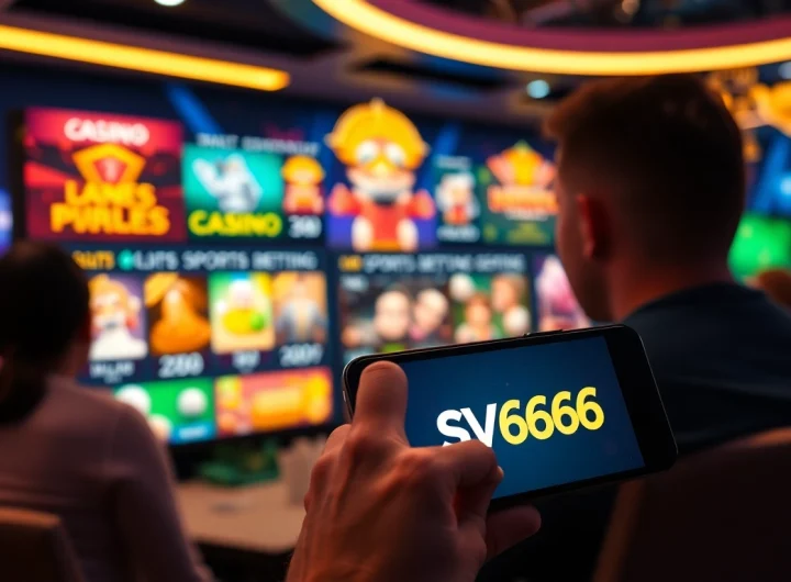 Experience online gaming at https://sv66s.net/ with thrilling slots and sports betting in a vibrant casino atmosphere.