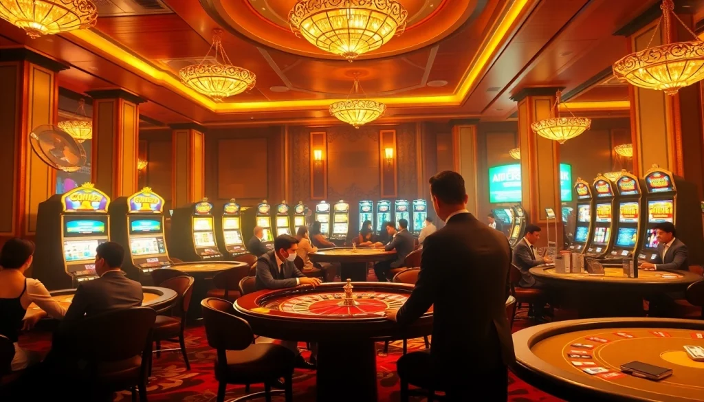 Experience luxury gambling at https://gk88.bond/ with vibrant casino visuals, roulette, and poker action.