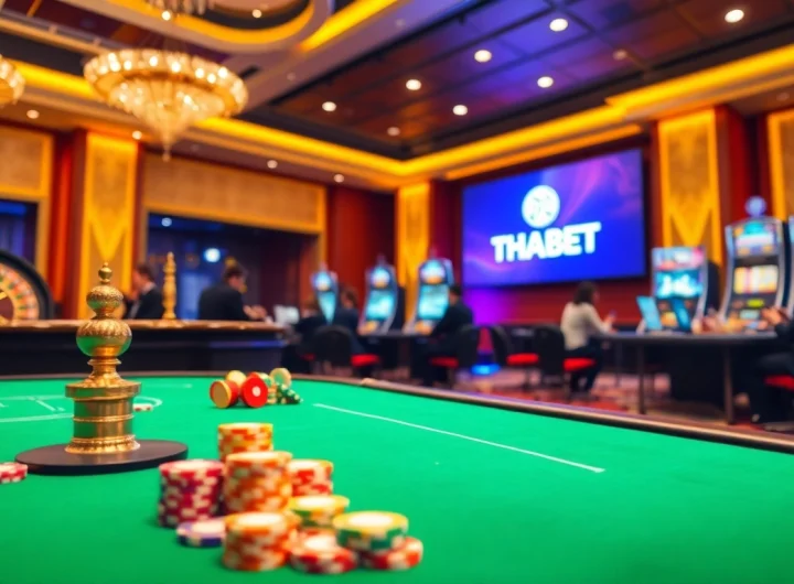 Experience the thrill of gambling with immersive gameplay at https://thabethome.com/ featuring elegant casinos, vibrant slot machines, and engaged players.