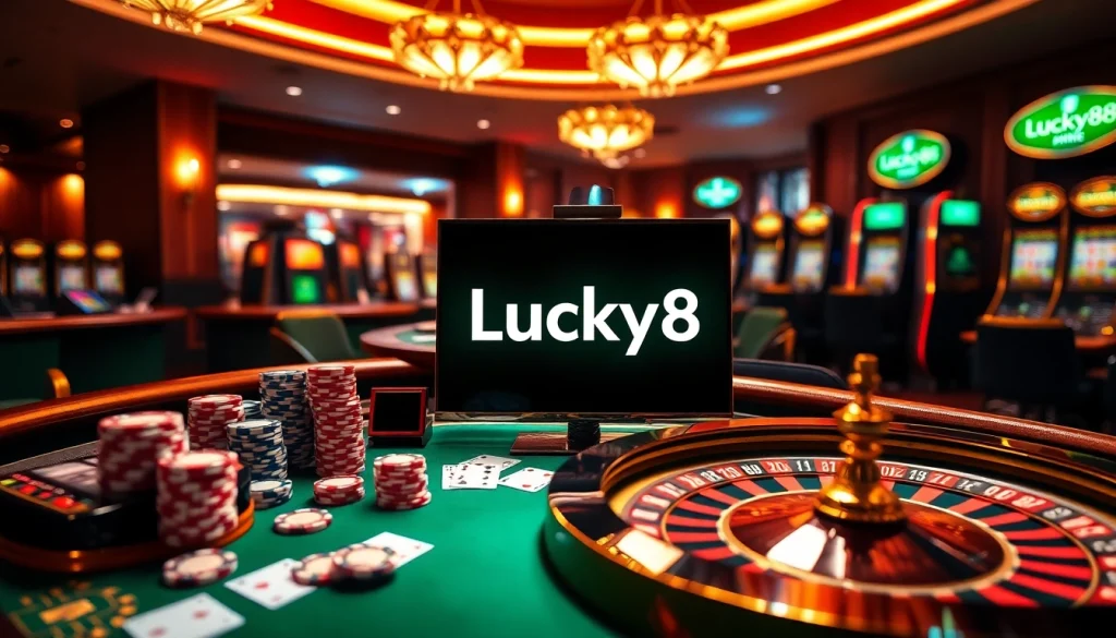 Experience online gambling excitement at https://lucky88j.world/ with vibrant casino visuals including table games and exciting interfaces.
