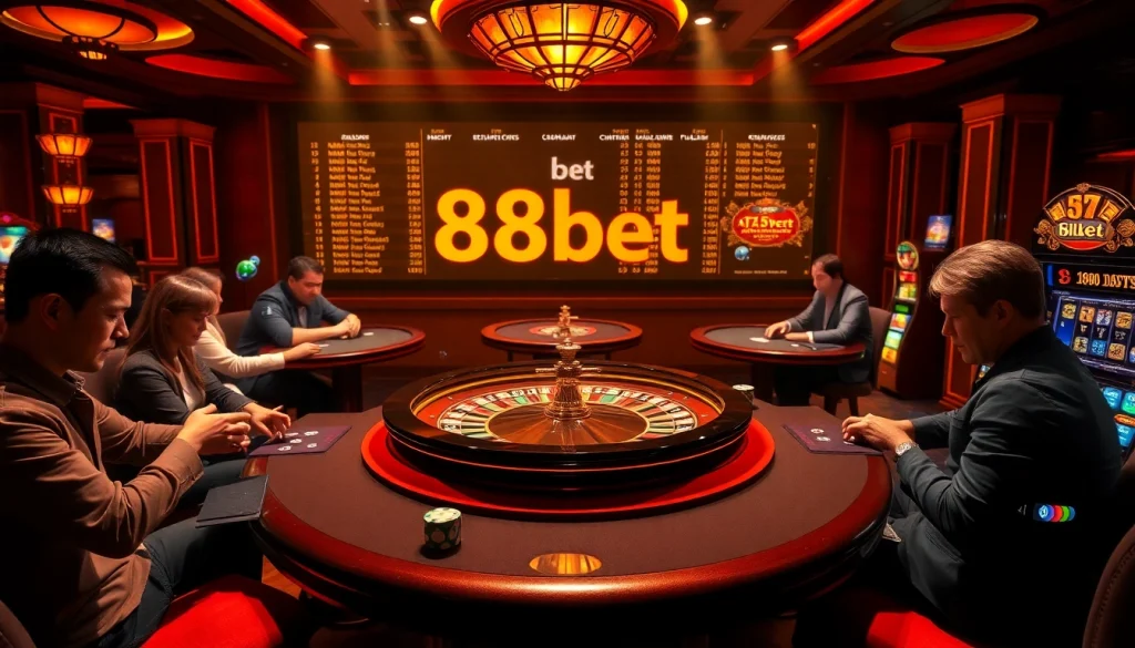 Experience the thrill of winning at 188bet's luxurious online casino with exciting games.