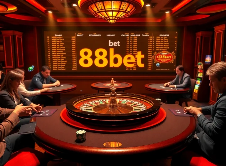 Experience the thrill of winning at 188bet's luxurious online casino with exciting games.