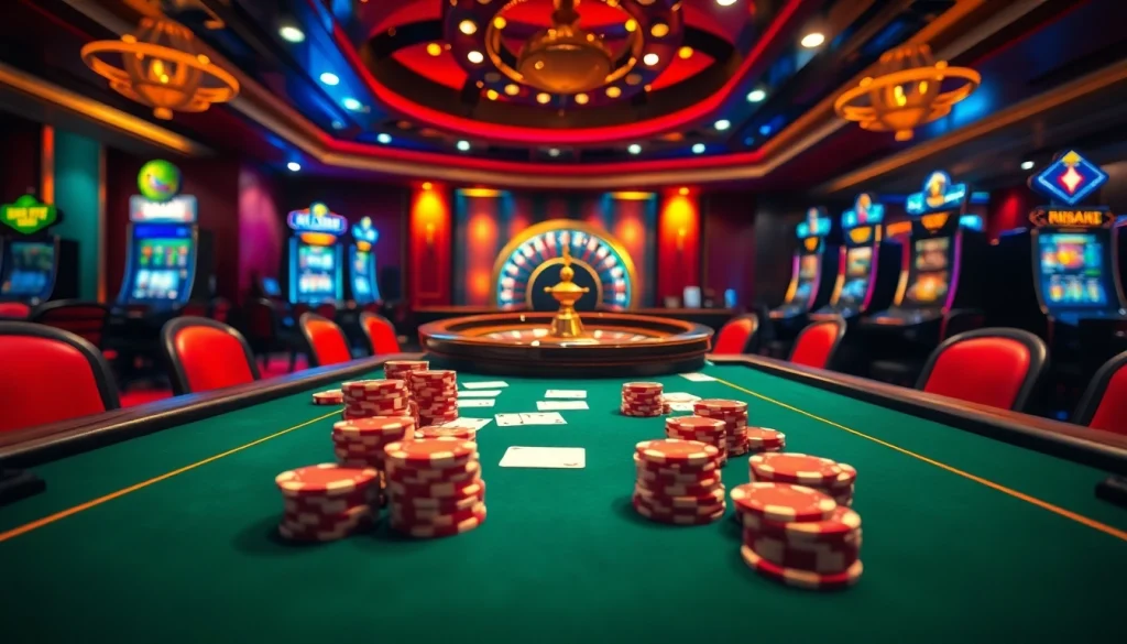 Experience the thrill of gambling at https://goal123q.com/ with vibrant casino tables and engaging gameplay.